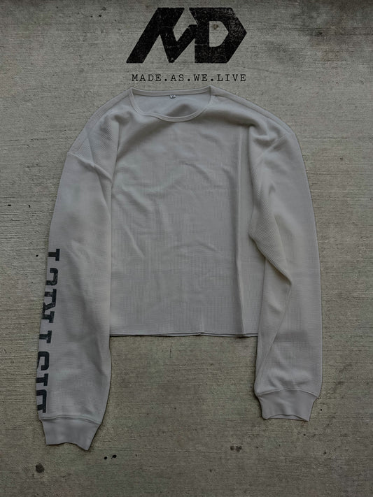 White “District” Long Sleeve